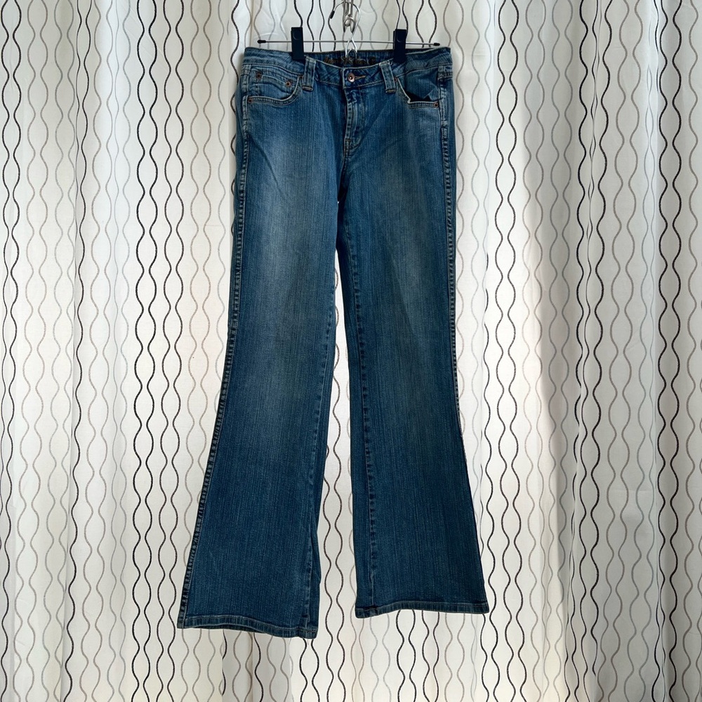 Arizona Jean Company Blue Flare  Leg Jeans